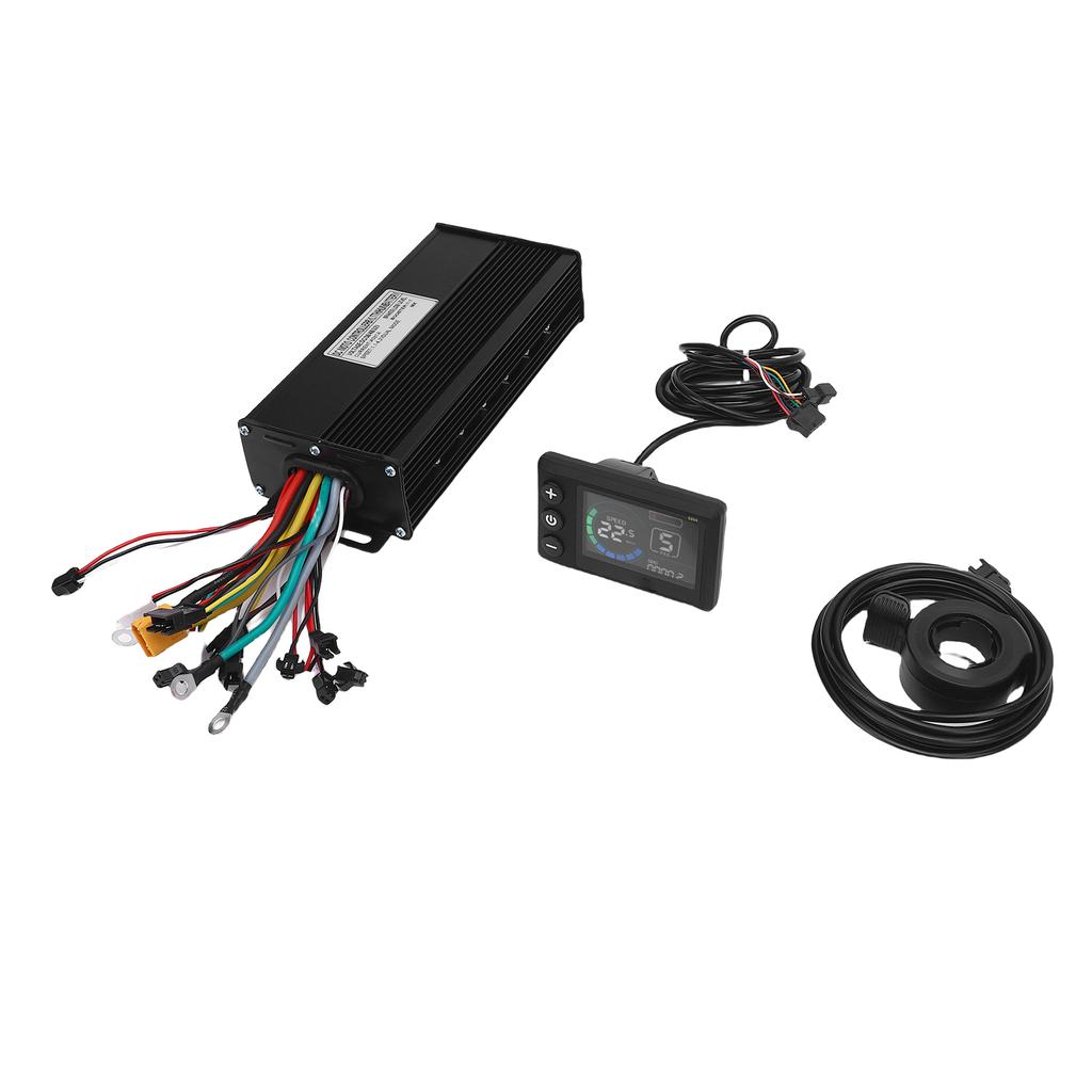 Electric Controller Kit for Scooter Bike Water Proof Brushless Motor 36V48V52V 40A 3 Modes with LCD 