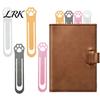 Decorative Book Clip Cat Paw Bookmark, 3D Printed One-Piece Mold, Elastic Stable Reading Accessory Hold Hollow for Bookmark