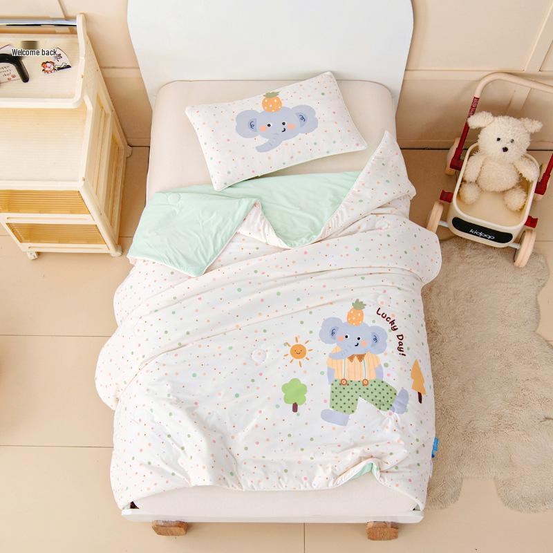 Class A Summer Kindergarten Nap Quilt: Washable, Thin, and Breathable for Air Conditioning