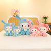 Transforms Cat Kt Into Cute Rabbit Plush Toy Kid Cloth Doll With Filling Cotton