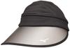 Mizuno UV Visor with UV Protection and Deodorizing Free Size Women's 4-Way (Brim) Tape, E2MWA224, Black,
