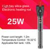 Thermostat Fish Tank Heater Temperature Adjustable Digital Display Waterproof with Indicator Light Heating Rod 100W Submersible for Home Water
