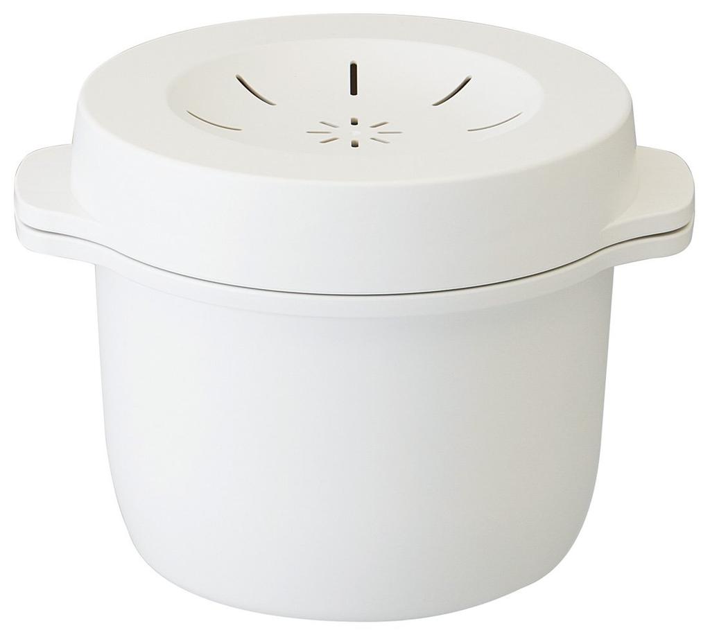 Basic Steam Rice Maker [White]