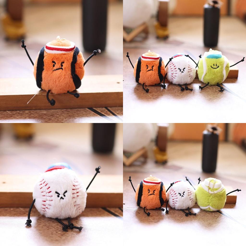 Plush Basketball Keychain With Soft Short Pile For Sports Fans And Bookbags