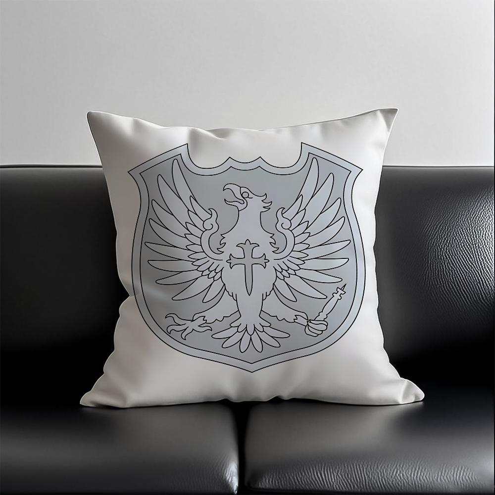 Hot Anime Cartoon Black Clover Pillow Case Anti-Dustmite Pillowcase Invisible Zipper Silky Short Plush Sofa Cushion Cover