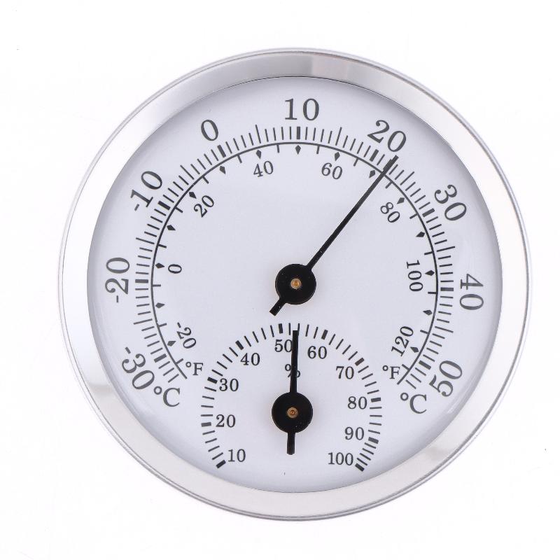 1Pcs Mini Pointer Hygrometer Simple Indoor Measuring Instrument for Home Garden Plant Greenhouse Monitor