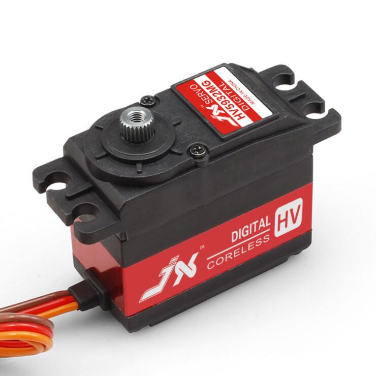 JX PDI-HV5932MG 30KG Large Torque 180 degree Steering High Voltage Digital Servo with High Torque