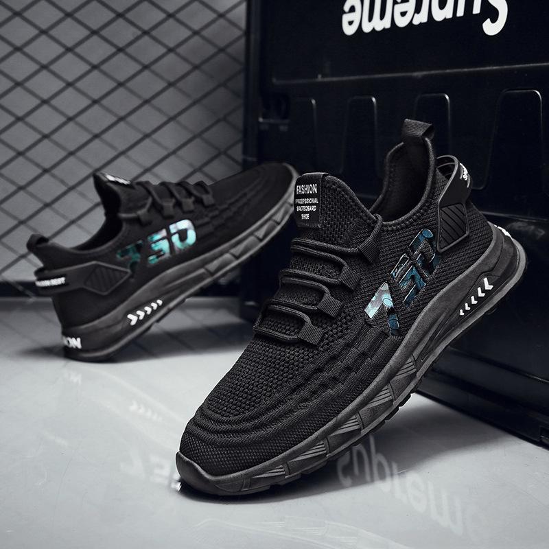 

Летняя мужская обувь из дышащей сетки, модная спортивная обувь, удобная повседневная обувь, трендовая мужская обувь 39