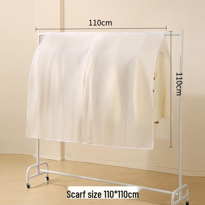 Thick Translucent Dustproof Garment Cover for Wardrobe Storage