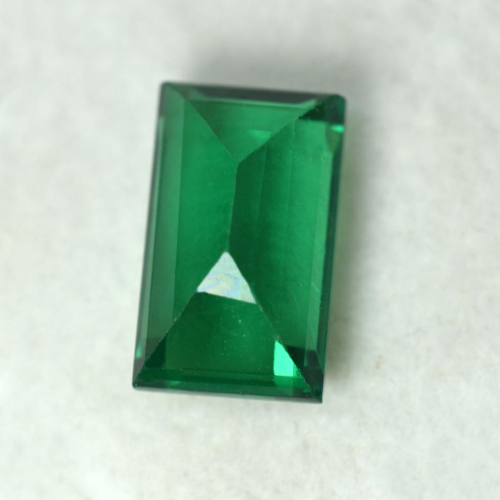 Ring Size NATURAL Green Emerald Tourmaline 10.30 Ct CERTIFIED Loose Gemstone L-913xc