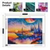 5D Diamond Painting Landscape Boat Embroidery Cross Stitch Full Round For Adults Kits Home Decor Gift Diamond Art 30x40cm/12x16inch