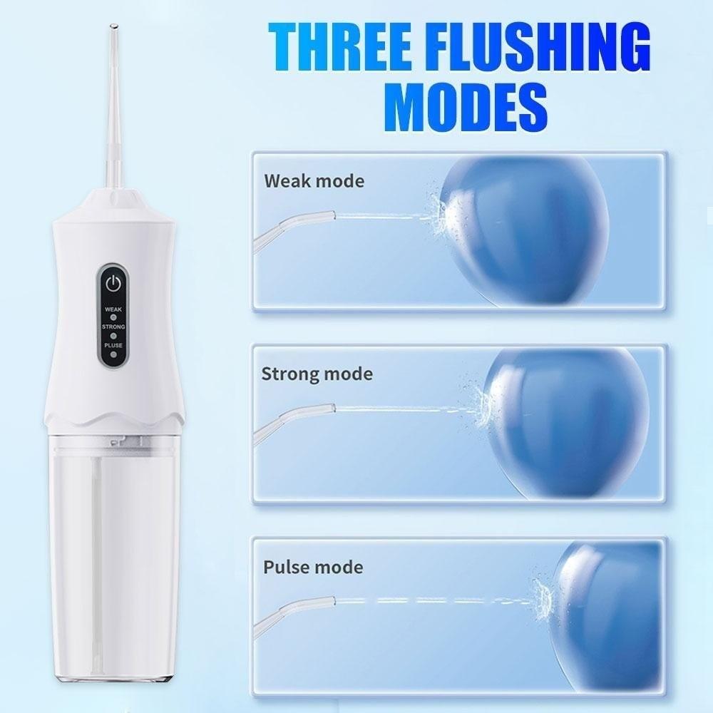 Portable Water Flosser Pulse Technology Teeth Cleaner Oral Irrigator  Travel Home Use
