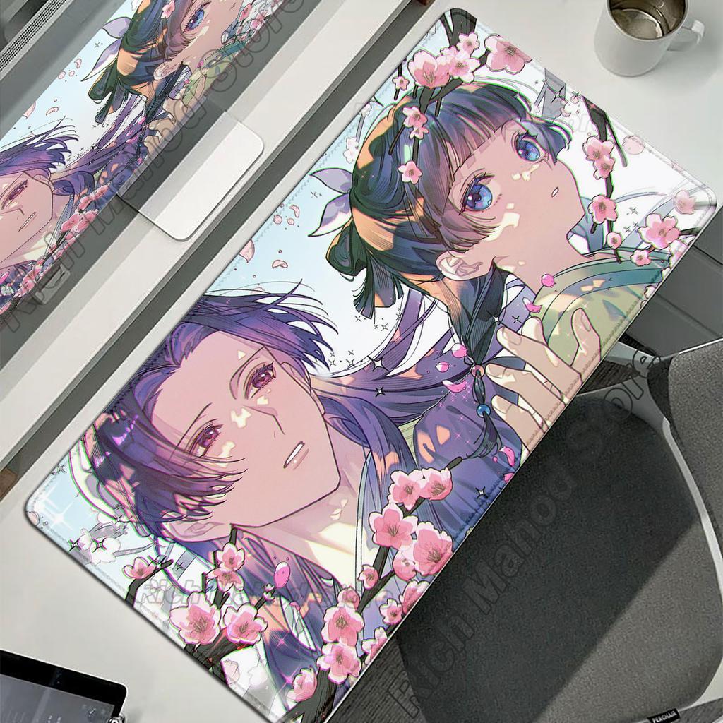 Apothecary Diaries Anime Gamer Computer HD Mousepad XXL Mouse Mat Natural Rubber Non-Slip Carpet XXL Tablemat Desk Accessories