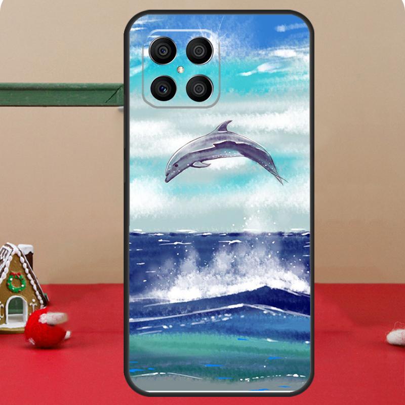 Dolphin Case For Honor Magic 8 7 6 Pro Honor 200 400 70 90 Lite X8c X8b X9a X9b X9c X9d Win RT Coque
