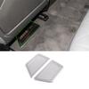 For BMW Ix 40 50 M60   2024 Stainless Steel Silver Car Rear Air Vent Conditioner Outlet Dust Cover Interior Accessories