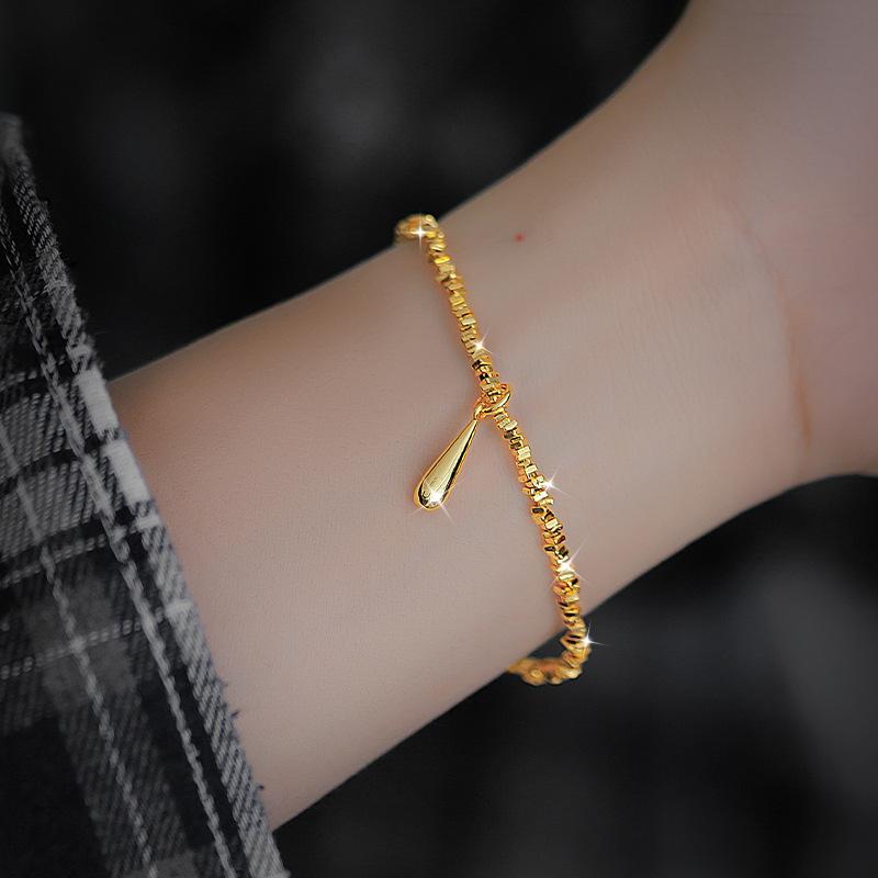 Light Luxury Niche Broken Silver Few Taels Necklace bracelet