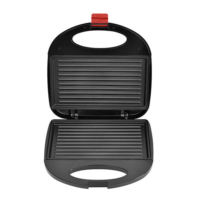 750W Double Sided Heating Electric Breakfast Machine Intelligent Temperature Control Waffle Maker Hot Press Bread Maker