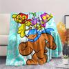 Wow Manga  Print Flannel Blanket, High quality Comfortable for All Seasons, Home Decor, Warmth and Comfort