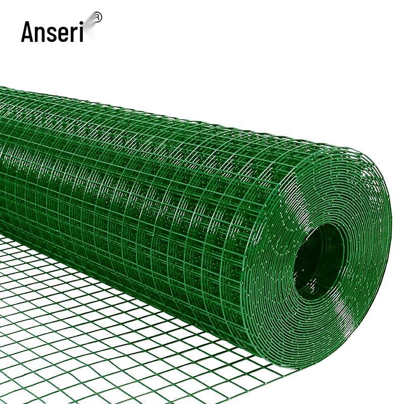 Plastic Coated Wavy Wire Mesh Fence