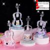 Panda Glitter Liquid Motion Hourglass - Decompression Toy & Acrylic Decoration Gift