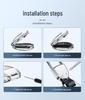Peugeot Key Case for Models: 5008, 4008, 3008, 2008, 408, 508L, E2008, 308S - Car Key Shell with Logo Buckle