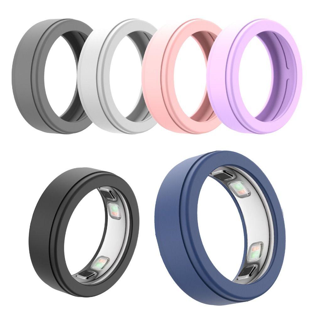 Elastic Smart Ring Protective Case Anti Fall Ring Protector for Oura Ring 5 Smart Ring Accessories