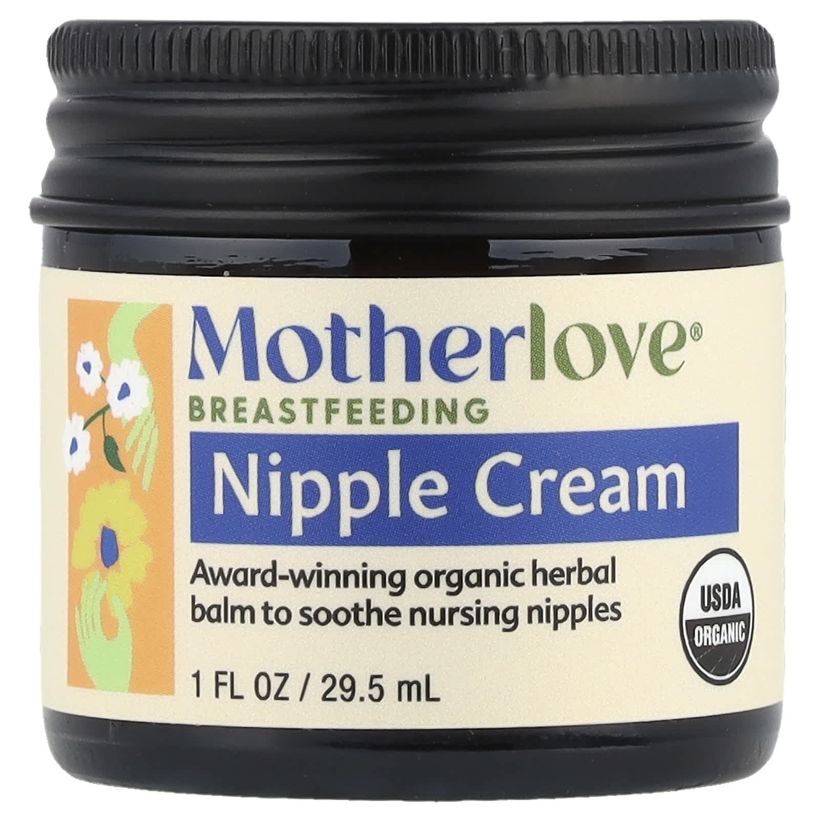 

Motherlove, Грудное вскармливание, Крем для сосков, 1 жидкая унция (29,5 мл)