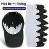 5Pcs Hood Brim Lining Patch Soft Comfortable Lightweight Hood Brim Liner Portable Hat Repair Patch Portable Sports Accessory