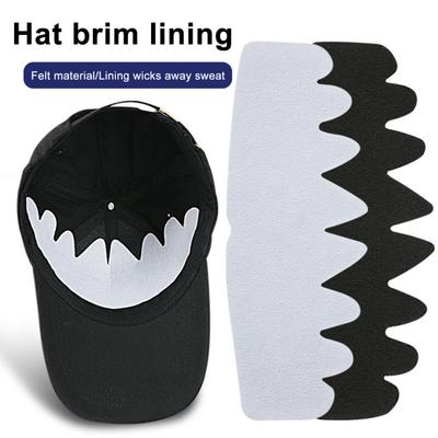 5 Stuks Capuchonrand Voering Patch Zacht Comfortabel Lichtgewicht Capuchonrand Voering Draagbare Hoed Reparatie Patch Draagbaar Sportaccessoire