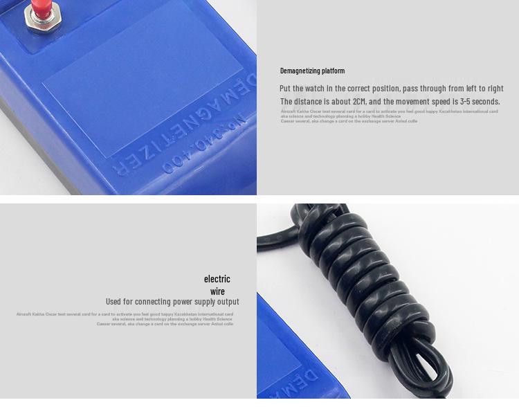 Watch Demagnetizer Tool for Accurate Timekeeping