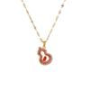 18K Gold Plated Gourd Vintage Sweater Necklace - Elegant & Versatile Chain