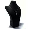 Oesalang 925 Silver Protect Necklace Textured