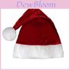 Cappello da Babbo Natale di Natale in Tessuto di Velluto per Festa in Costume Festivo