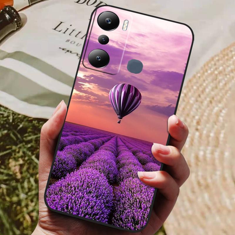 For Infinix Hot 20i Case Wolf Lions Painted TPU Silicone Soft Case for Infinix Hot 20i Phone Cover X665C X665E Shockproof Fundas
