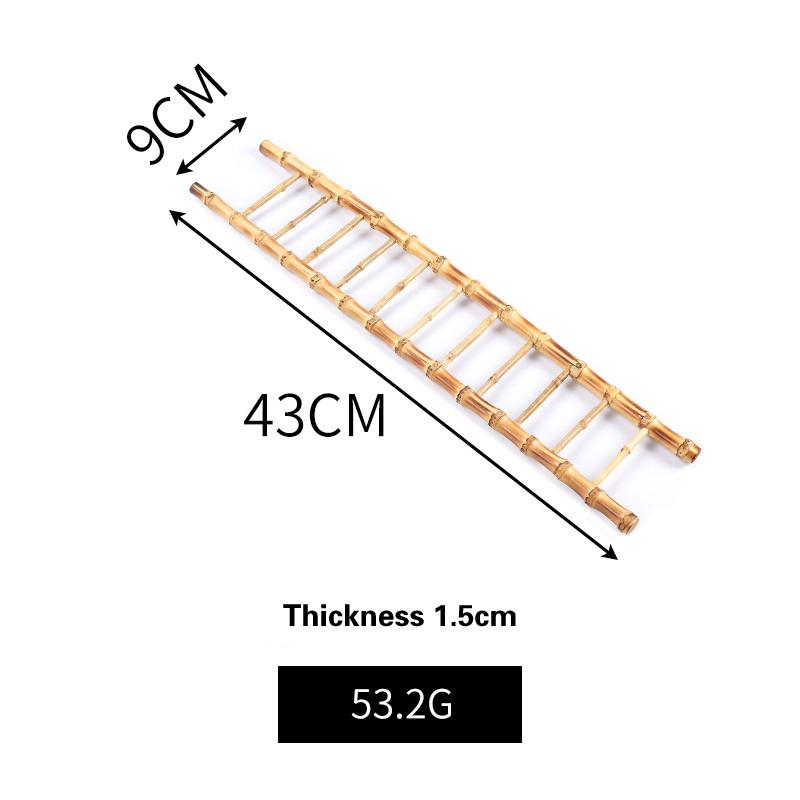 Japanese sashimi decorations Sushi bamboo chops Artistic conception flowers plants Seafood pose making sushi boat rice mold-B