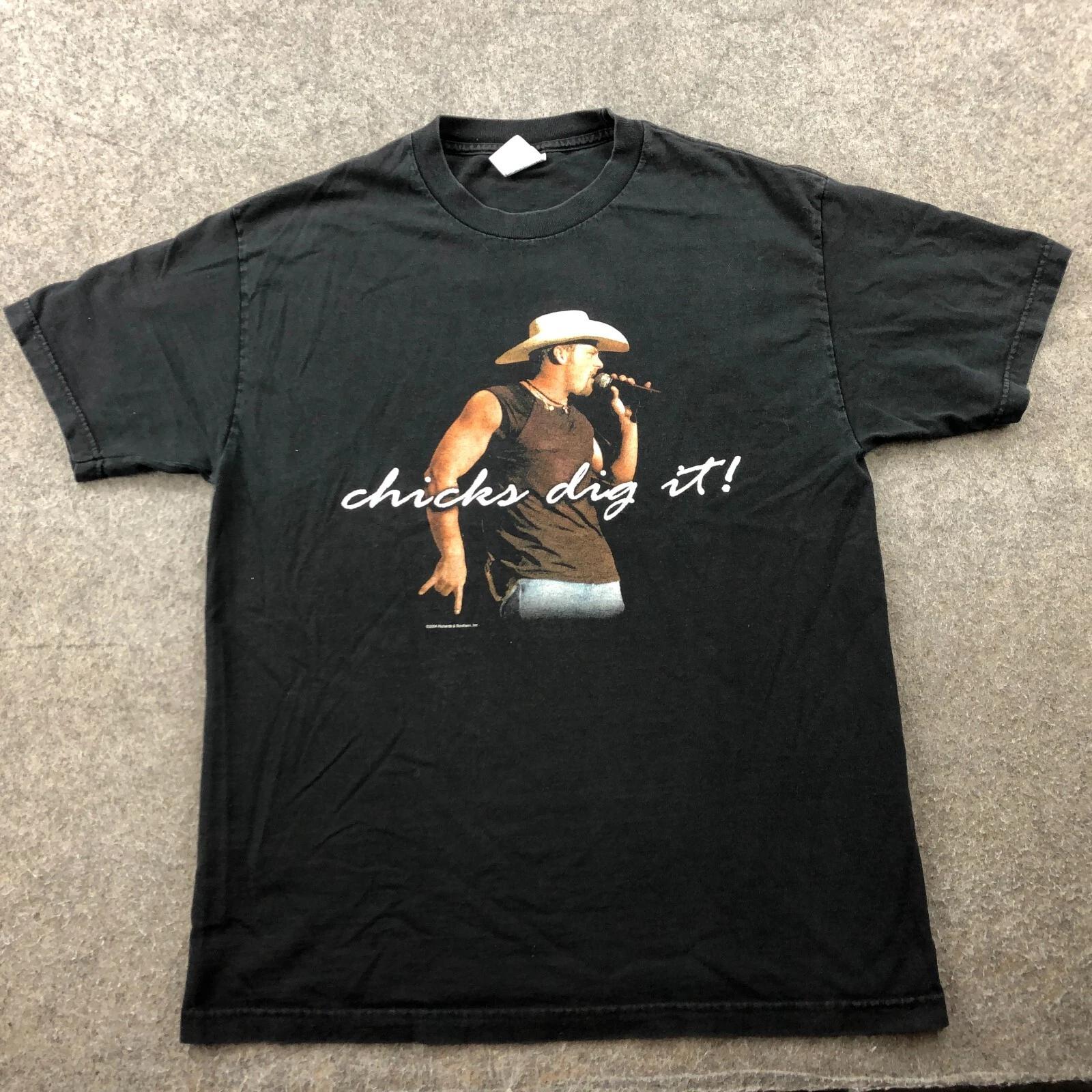 Vintage Chris Cagle Shirt Mens Large Chicks Dig It Concert Tour Country Music 2XL