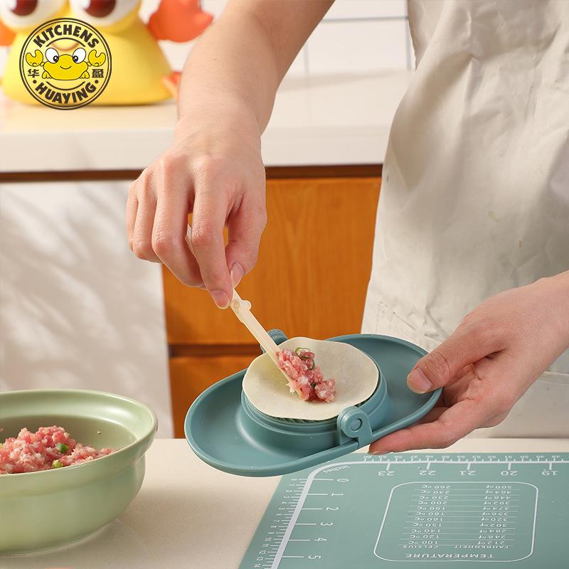 Multifunctional Dumpling Machine Mold Handy Kitchen Gadget for Effortless Pastry Baking