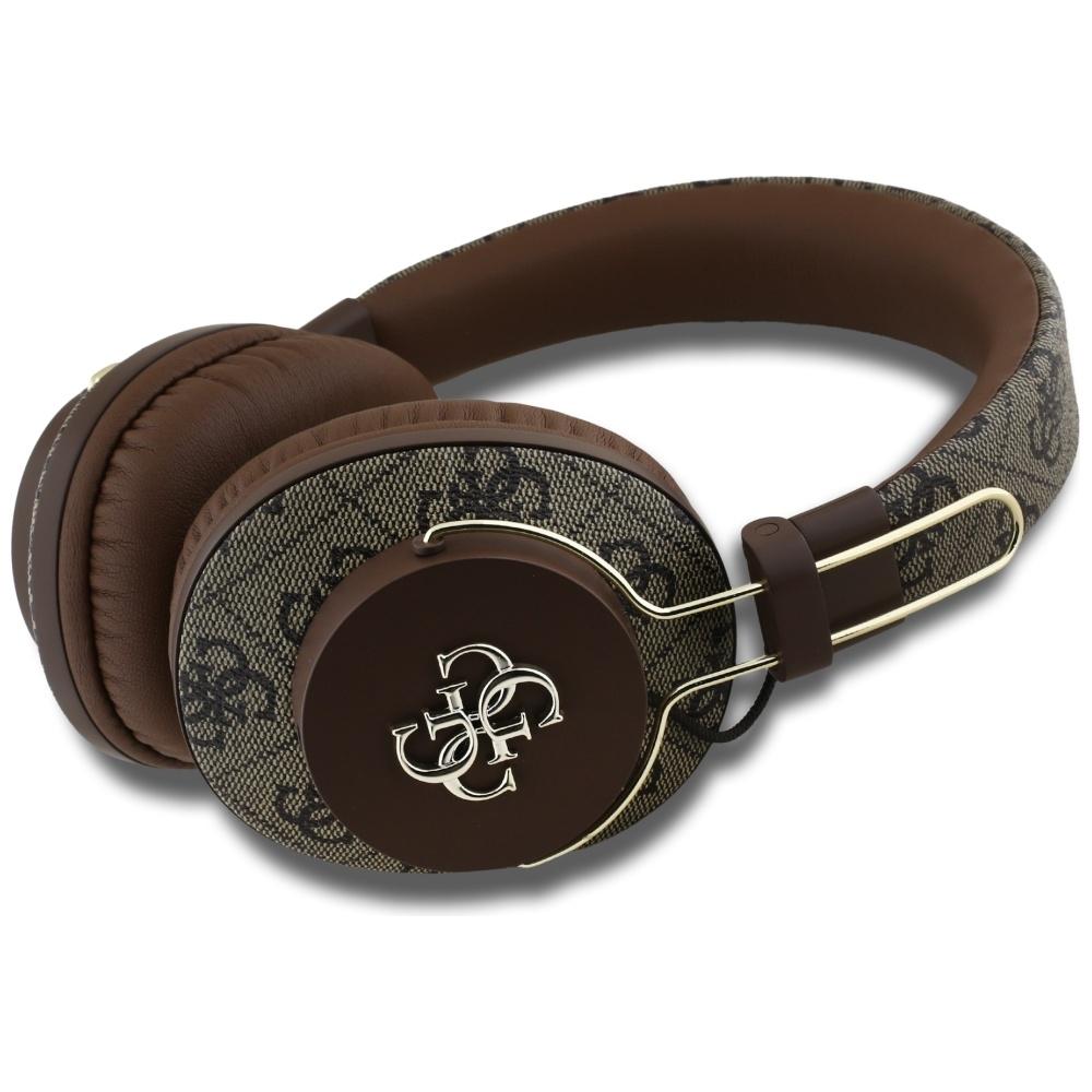 Guess Bluetooth ENCMetal 4G Logo Brown Over-Ear Headphones