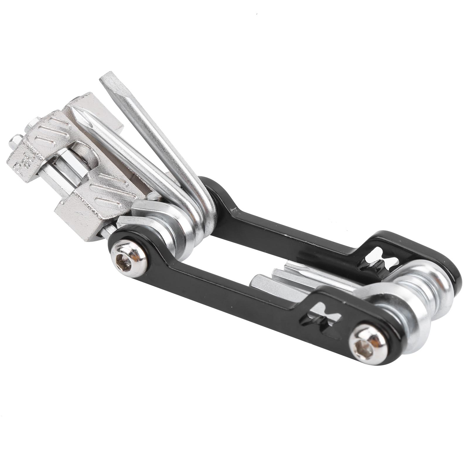 10 in 1 Bicycle Repairing Set Wrench Screwdriver Chain Breaker Bike Repair Tool Kit