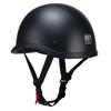 Motorcycle DOT Half Face Helmet Half Cap Vintage Open Face Fashion ABS Retro Motorcycle Half Helmet One Pedal Scooter Helmet