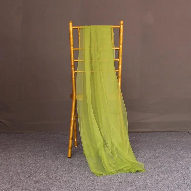 5/10M Wedding Arch Draping Tulle Fabric Wedding Arch Decoration Yarn Birthday Party Backdrop Baby Shower Supplies Ceiling Decor