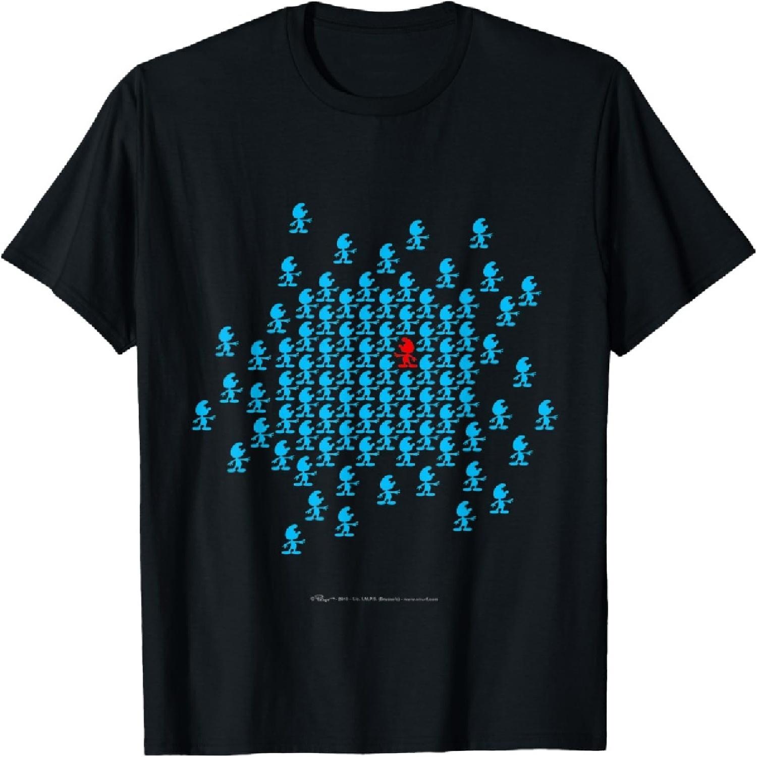 

Vintage Smurfs Silhouettes XXXXXL різнокольоровий