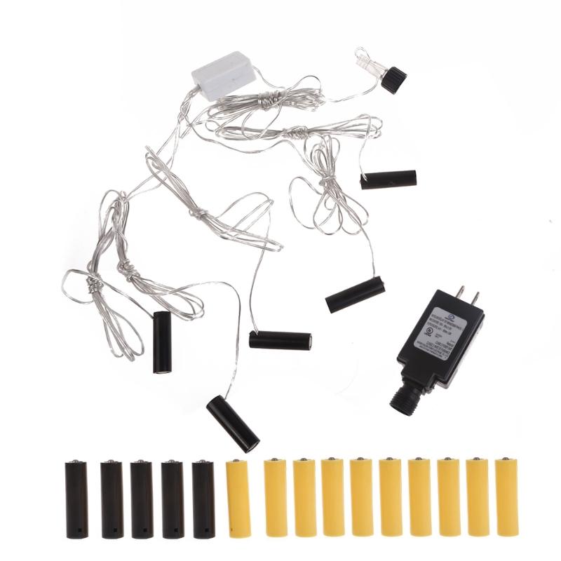 

Power Adapter AA Battery Canceller Suitable for Christmas LED Lights Toy, Fans, Cameras Eliminate AA Batteries