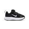New Nike Wearallday Low Top Skateboard Shoes Black White Infant And Toddler CJ3818-002