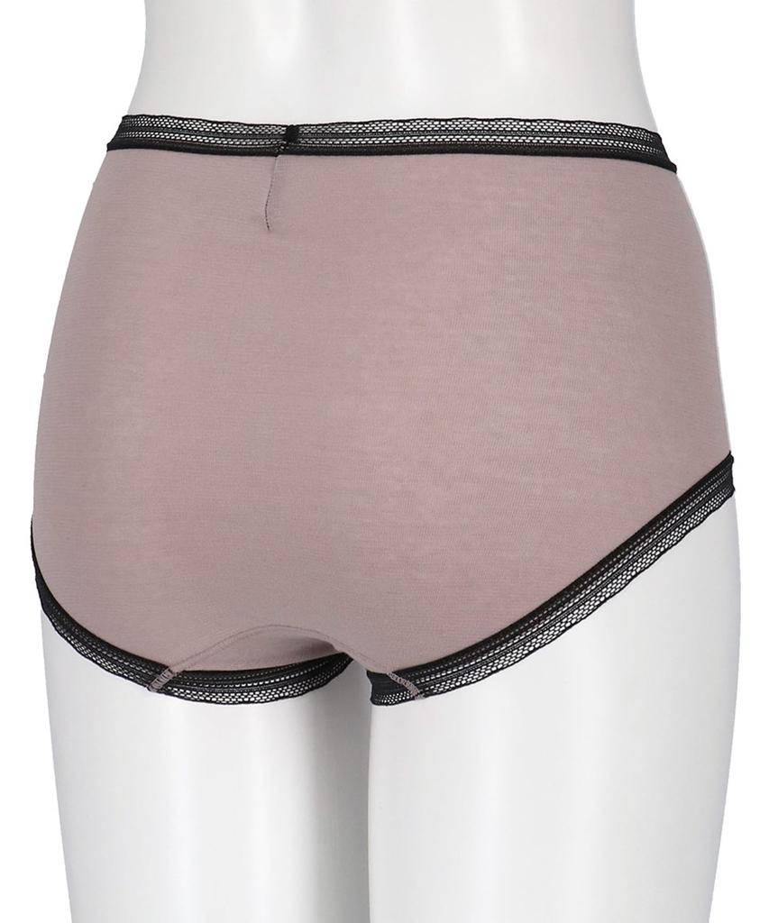 Wacoal Dear Hip Organická bavlna Antibakteriální a deodorizační Pohodlný střih Dámské šortky, PPA350, Hluboká délka, Směs, Úprava,