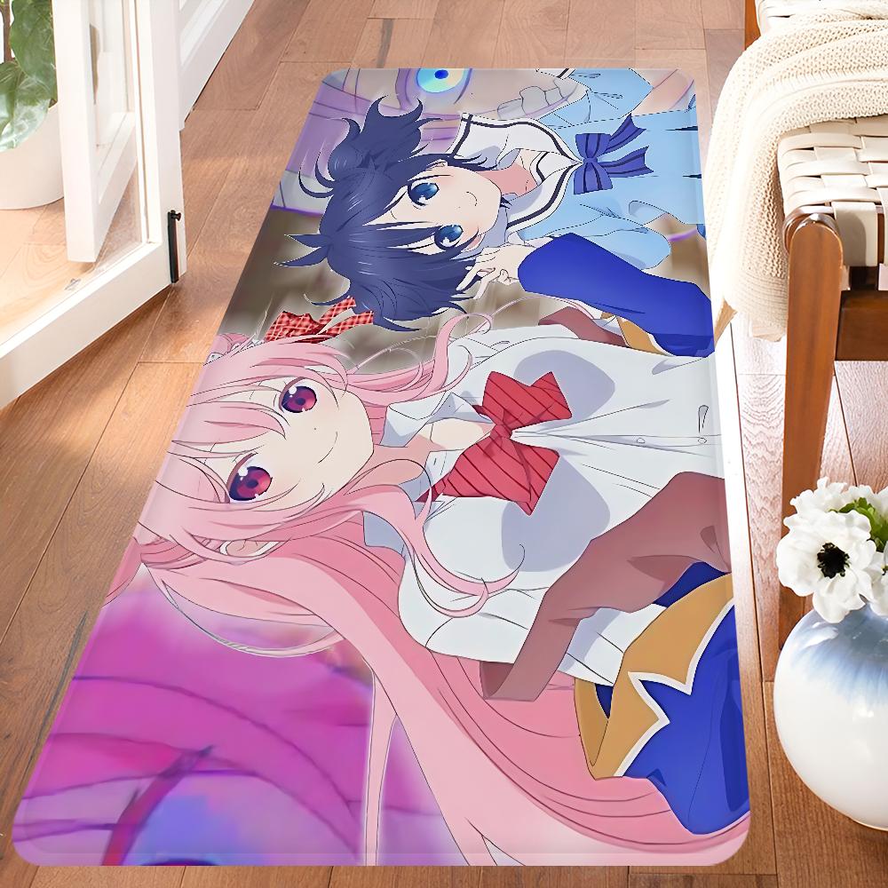 Anime Happy Sugar Life Floor Mat Cheaper Anti-slip Modern Living Room Balcony Printed Bedside Mats
