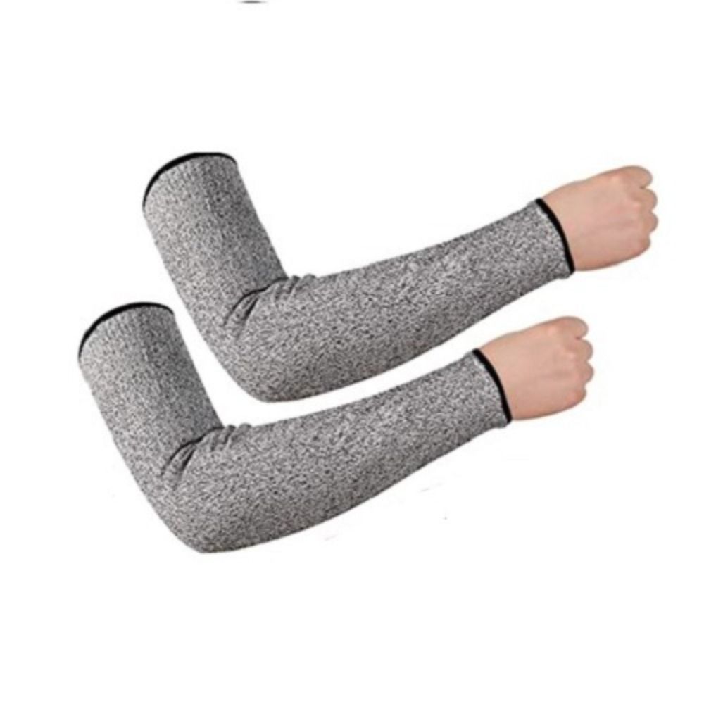 

1Pair Bruising Arm Sleeves Cut Resistant Sleeves Thin Skin Arm Guard Trim Arm Protectors Men Women сірий