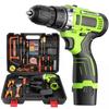ZCANZ 12V Cordless Drill with 108-Piece Accessory Set CN Plug (adapter Included)