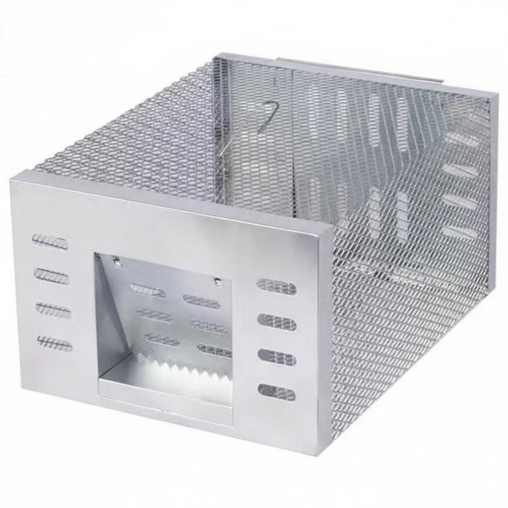 Humane Rat Trap Double Door Chipmunk Rodent Trap Live Mouse Rat Cage Trap That Work for Indoor and Outdoor Small Animal