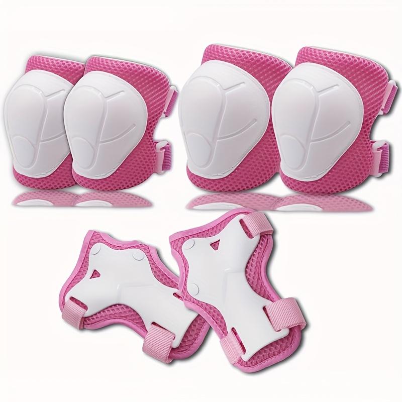 6pcs Kids' Sports Protective Gear Set for Ages 3-8 - Knee Pads, Elbow Guards, Durable PE Material, Shock Absorbent